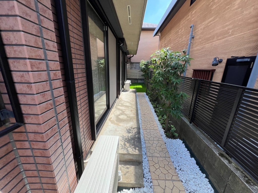 【大田区久が原】雑草除去と防草シート設置の施工後写真2