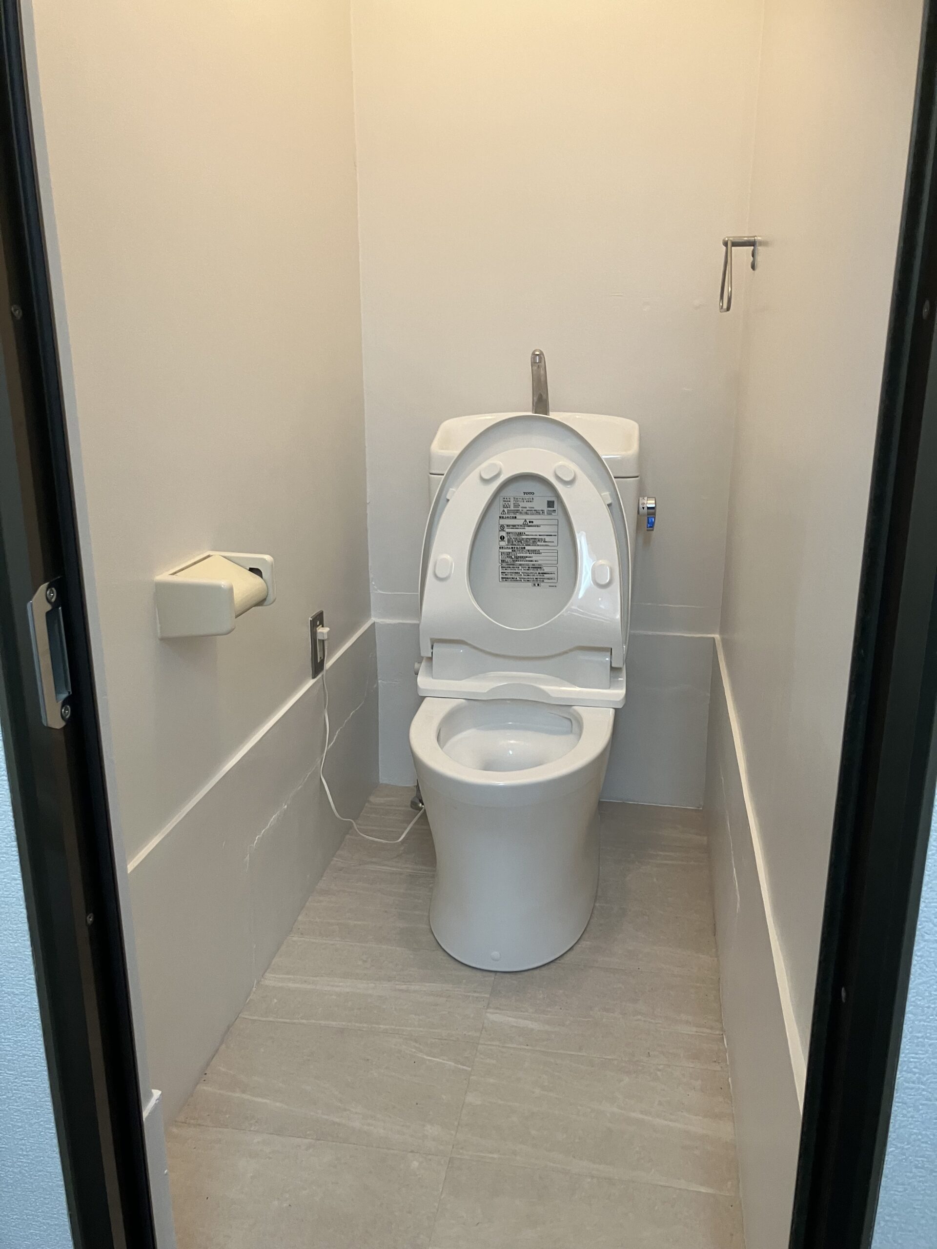 【大田区南六郷】TOTOピュアレストQRへ2台交換｜暖房便座の動作も確認の施工後写真3