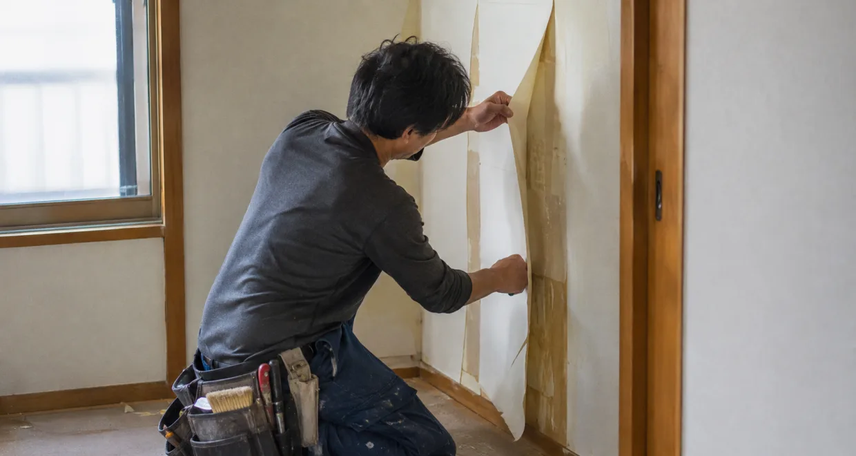 原状回復・リフォームの施工・作業イメージ