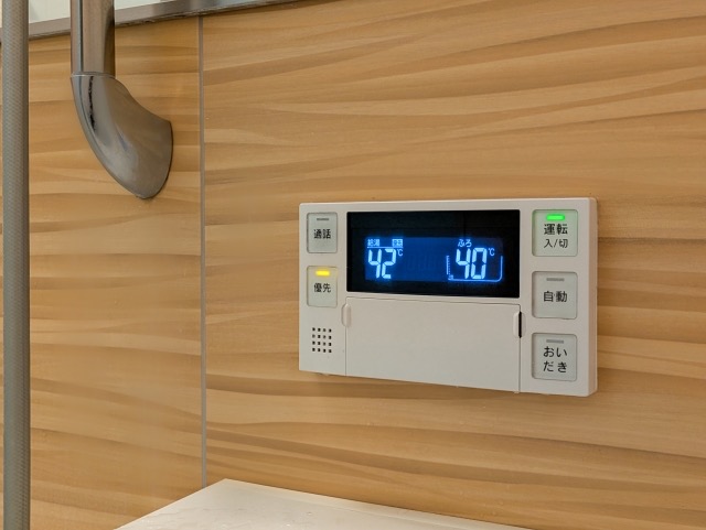 追い焚き付き給湯器の交換